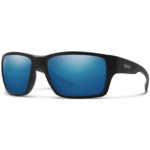 okulary smith outback black chromapop polarized blue mirror