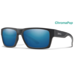 okulary Smith Outlier 2 matte charcoal Chromapop Polarized Blue Mirror