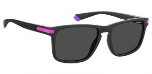 okulary polaroid pld 2088s matt black pink