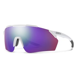 okulary smith ruckus matte white chromapop violet mirror 2015226HT99DI