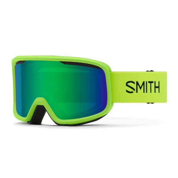 gogle smith frontier limelight green sol x mirror 2021