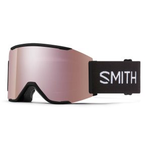 gogle smith squad mag black chromapop everyday rose gold mirror 2023