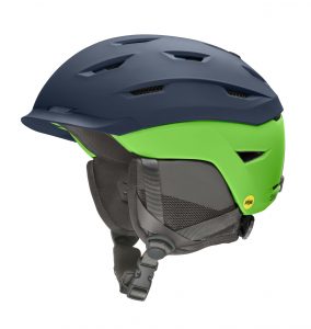 kask smith level mips matte french navy limelight 2021