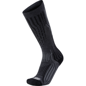 skarpety uyn ski cashmere socks grey rock black