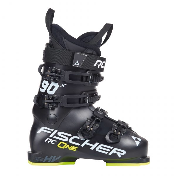 buty narciarskie fischer rc one x 90 black yellow 2022