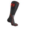 skarpetki rollerblade high performance socks black red