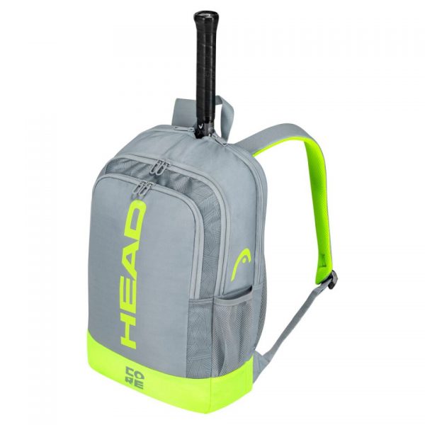 Plecak HEAD Core Backpack Grey/Neon Yellow 2021