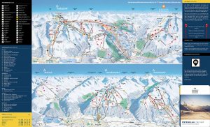Mapa stacji - Davos Klosters Mountains