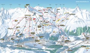 Mapa stacji - St. Moritz – Corviglia