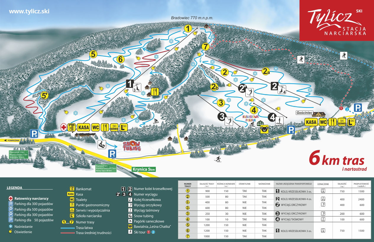 Stacja narciarska - Tylicz Ski