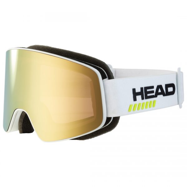 Gogle Head HORIZON 5K RACE gold white + Spare Lens 2022