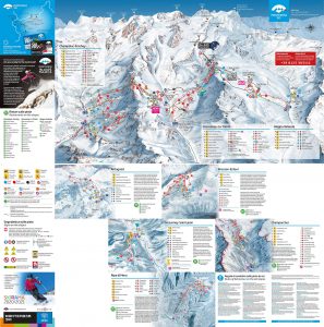 Mapa stacji - Gressoney – Monterosa Ski