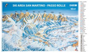 Mapa stacji - San Martino di Castrozza – Passo Rolle