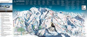 Mapa stacji - Matterhorn Ski Paradise