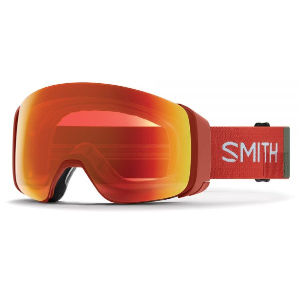 Gogle Smith 4D Mag Clay Red Landscape ChromaPop Everyday Red Mirror + ChromaPop Storm Yellow Flash 2022