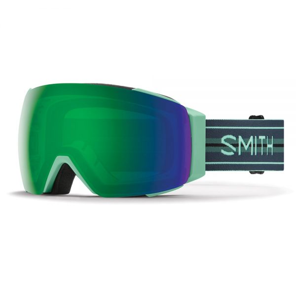 Gogle Smith I/O Mag Bermuda Stripes ChromaPop Sun Green Mirror + ChromaPop Storm Rose Flash 2022