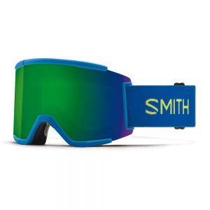 Gogle SMITH SQUAD XL Electric Blue ChromaPop Sun Green Mirror + ChromaPop Storm Yellow Flash 2022