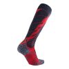 skarpety uyn man ski magma socks dark red anthracite