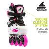 Rolki Rollerblade Apex G white/pink 2022 – regulowane