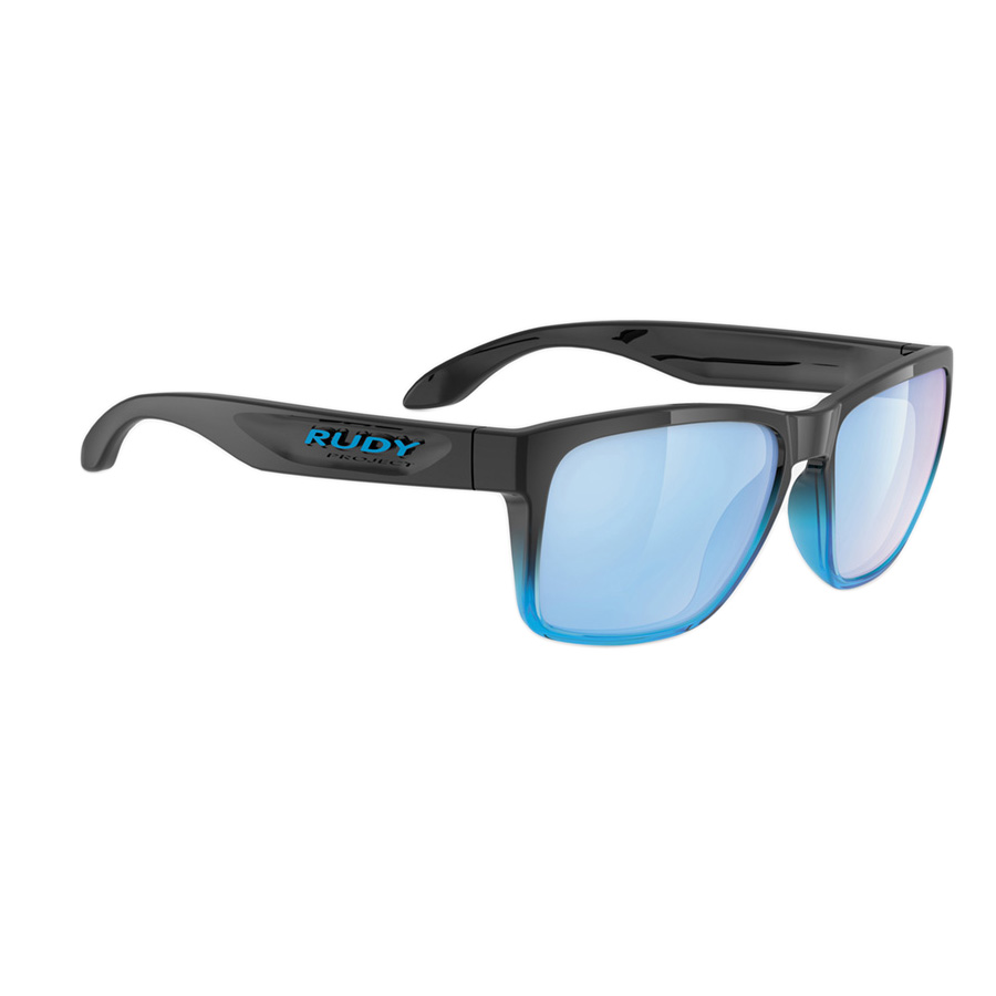 okulary rudy project spinhawk black fade crystal azur gloss