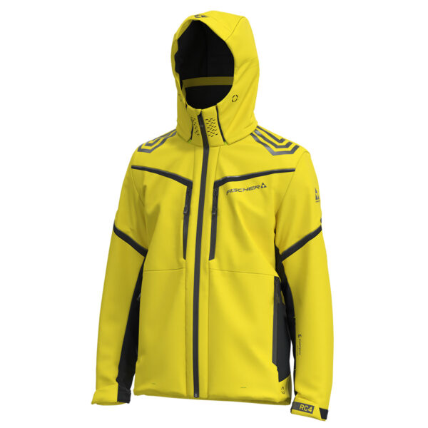 Kurtka narciarska męska Fischer RC4 Jacket Yellow 2025