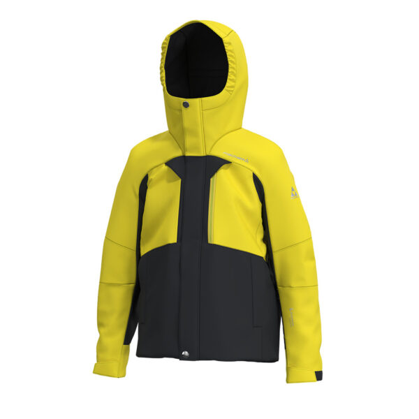 Kurtka narciarska juniorska Fischer DASH JR Jacket Yellow 2025