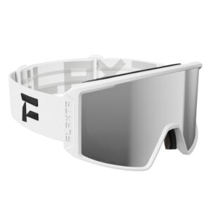 Gogle Flaxta Evoke White/Silver Mirror Lens 2025