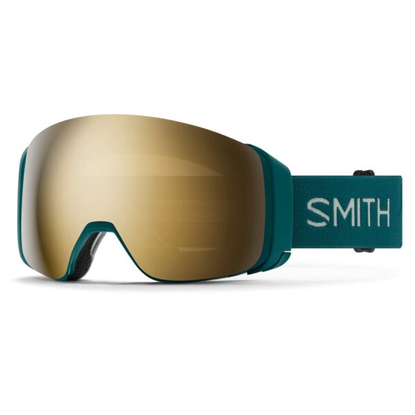Gogle Smith 4D Mag Malachite ChromaPop Sun Black Gold Mirror + ChromaPop Storm Blue Sensor Mirror 2025