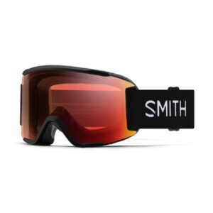 Gogle SMITH SQUAD S Black ChromaPop Pro Photochromic Red Mirror 2025