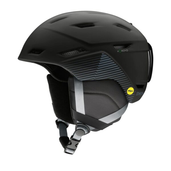 Kask SMITH Mission MIPS Matte Black Stripes 2025