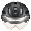 Kask rowerowy UVEX Stride visor MIPS Black Matt