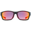 Okulary rowerowe UVEX Sportstyle 232 P black red - obrazek 4