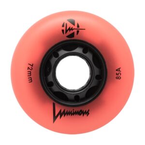 Kółka Luminous Led Wheels Coral Glow - 72mm/85A (4 szt.)