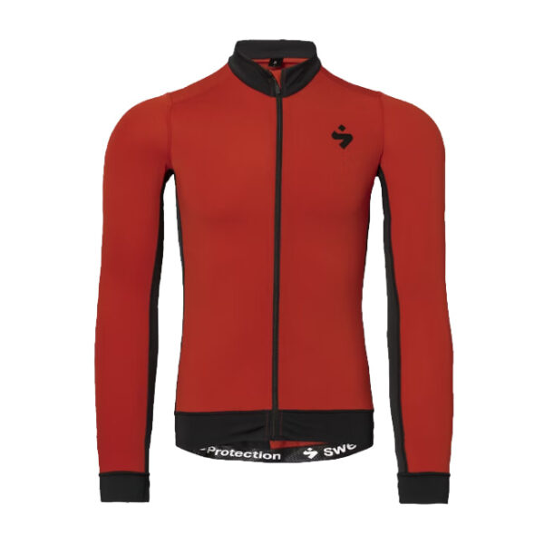Koszulka rowerowa Sweet Protection Crossfire Hybrid LS Jersey M Lava Red