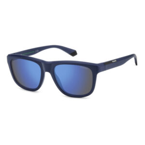 Okulary Polaroid PLD 2163/S Matte Blue/Blue Mirror Polarized