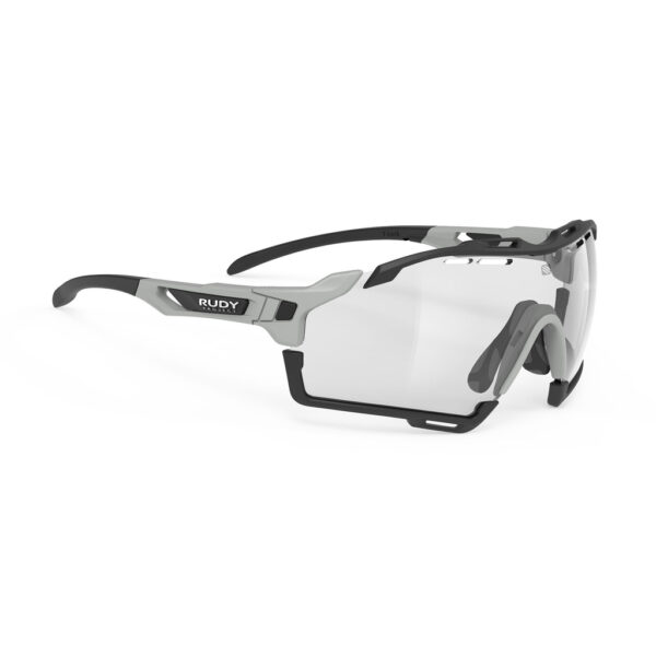 Okulary Rudy Project Cutline light grey matte ImpactX Photochromic 2 Laser Black