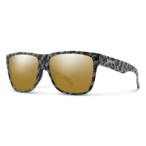 Okulary Smith Lowdown XL 2 Matte Gray Marble Chromapop Polarized Bronze Mirror
