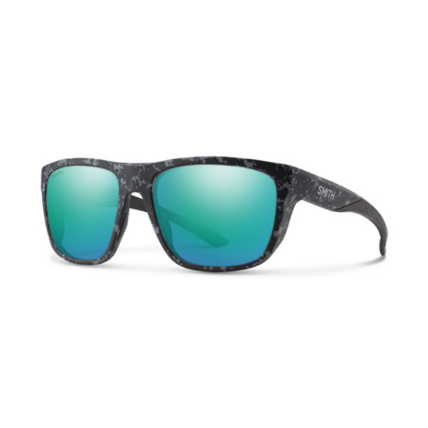 Okulary Smith Barra Grey Marble Black / Chromapop Polarized Blue Mirror High Contrast