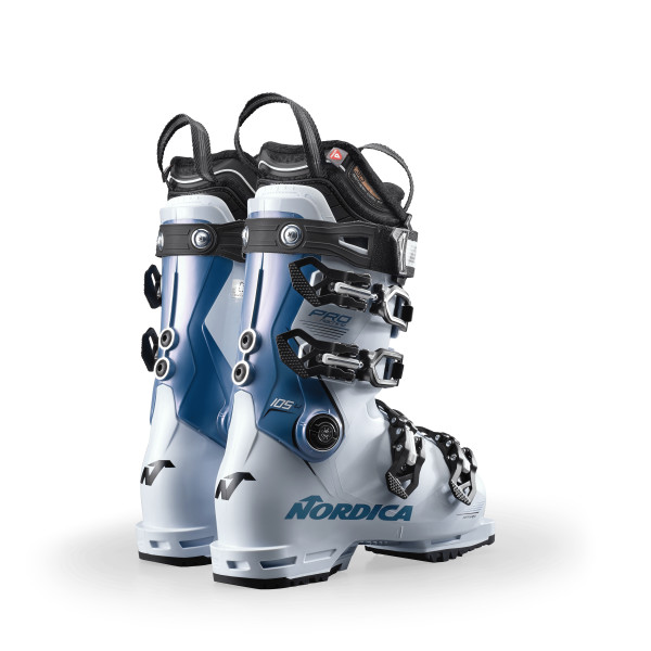 Buty Nordica PRO MACHINE 105 W GW White/Light Blue/Black 2026 - obrazek 3