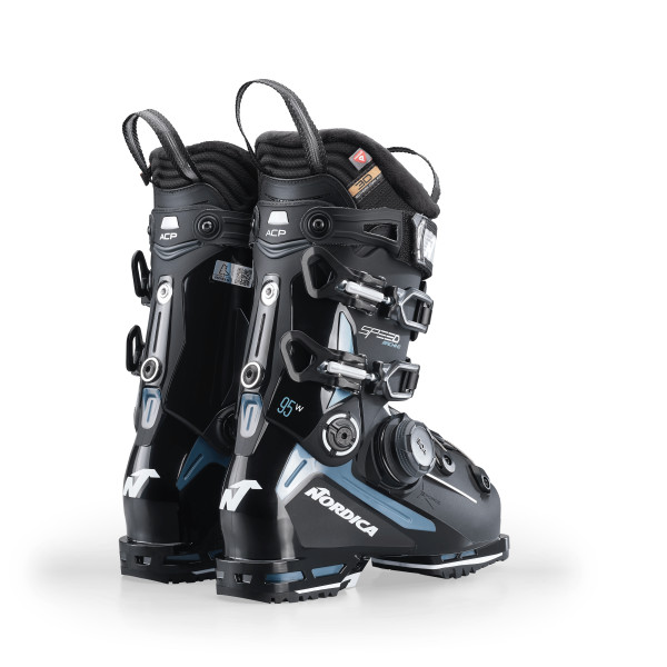 Buty Nordica SPEEDMACHINE 3 BOA 95 W GW Black/Light Blue/White 2026 - obrazek 3