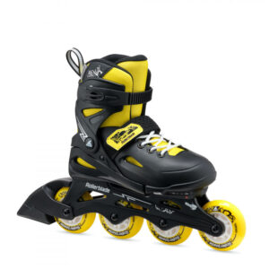 Rolki Rollerblade Fury Black/Yellow 2026 – regulowane