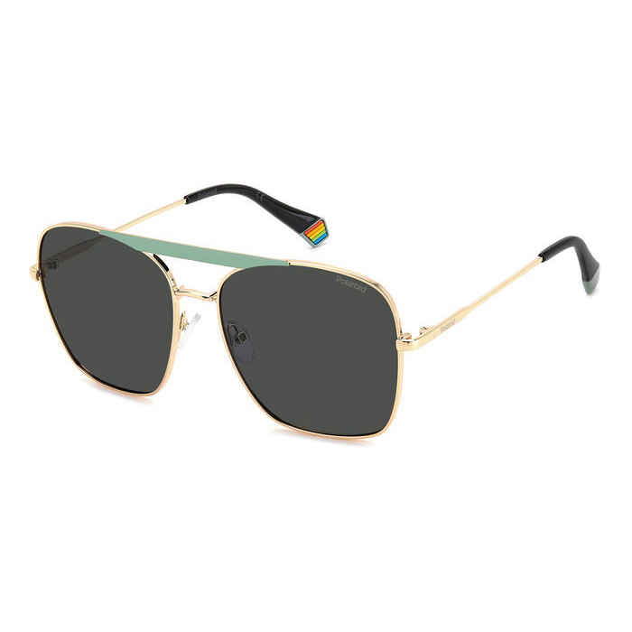 Okulary Polaroid PLD 6201/S/X Matte Aqua Gold