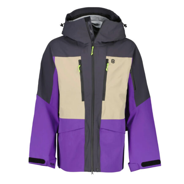 Męska kurtka narciarska 8848 Altitude Loop Shell Jacket Purple