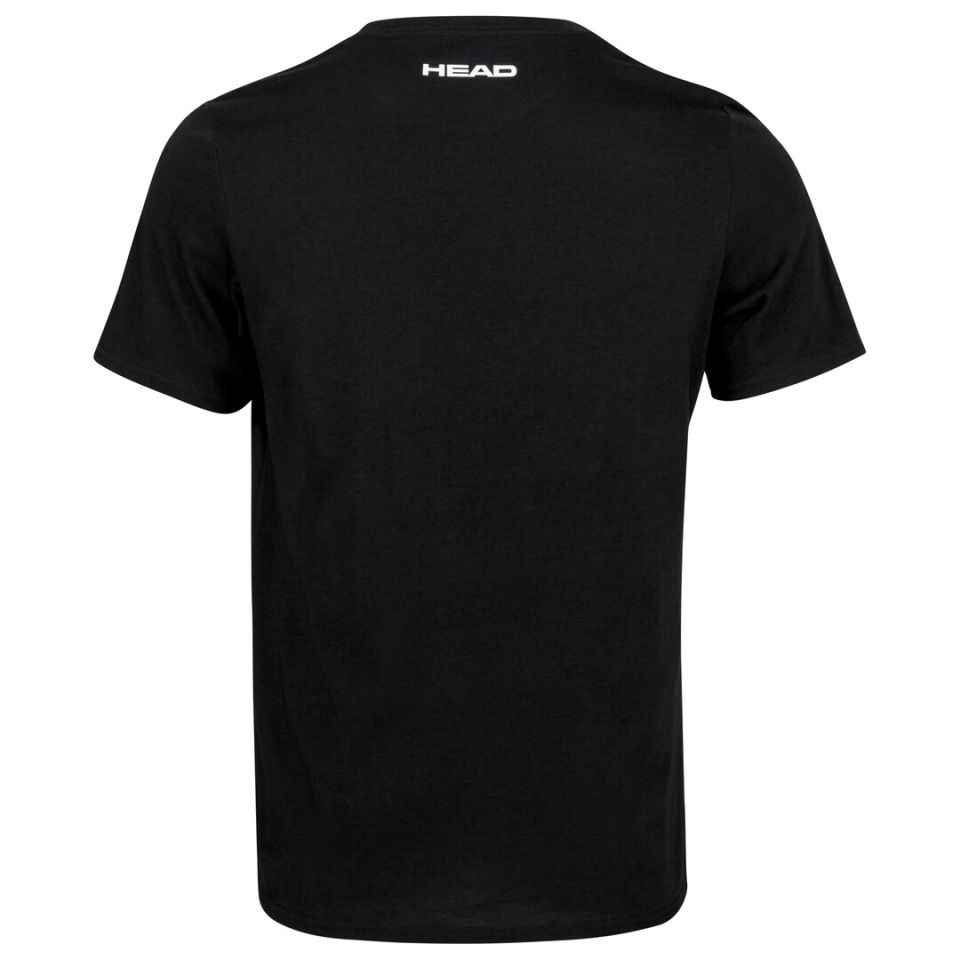 T-shirt HEAD Font T-Shirt M Black - obrazek 2