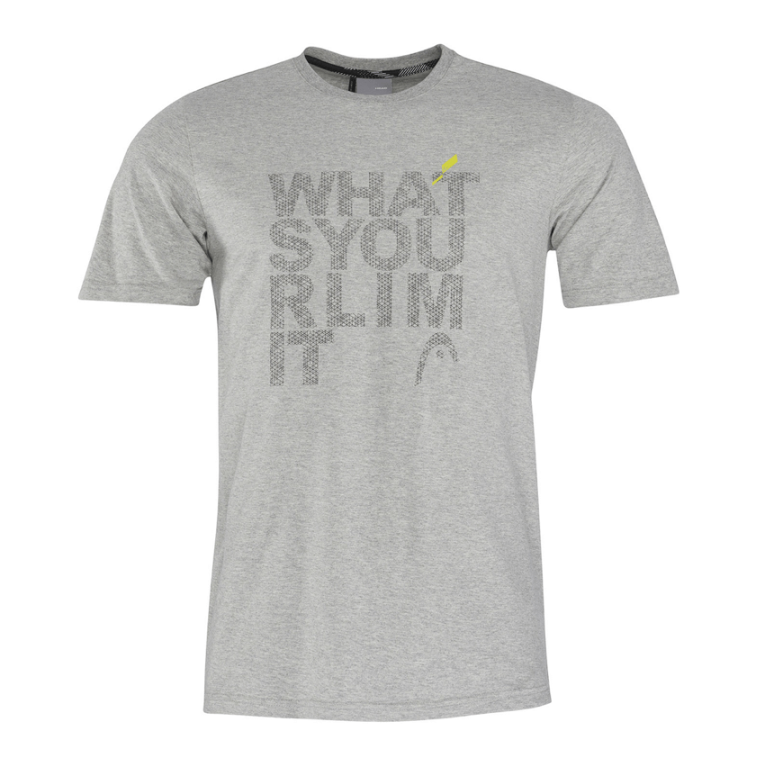 T-shirt HEAD Race Spike grey