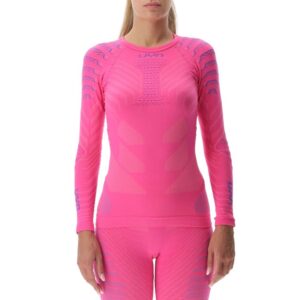 Koszulka termoaktywna UYN Lady Resilyon round neck Magenta/Pink