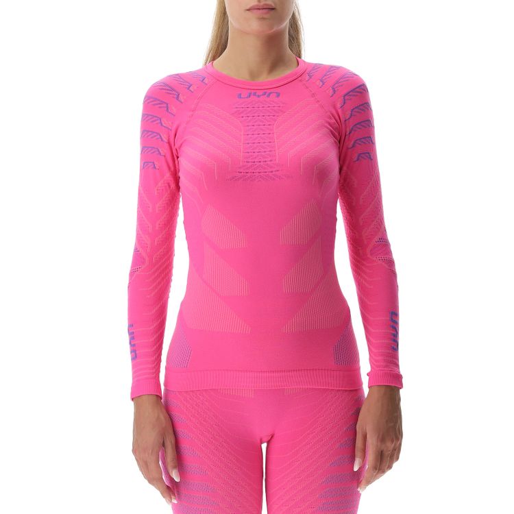 Koszulka termoaktywna UYN Lady Resilyon round neck Magenta/Pink