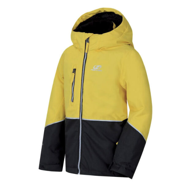 Kurtka juniorska Hannah Anakin Jr Vibrant Yellow/Dark Grey Melange