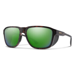 Okulary Smith Embark Matte Tortoise Chromapop Polarized Green Mirror