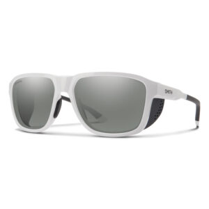 Okulary Smith Embark White Chromapop Polarized Platinum Mirror